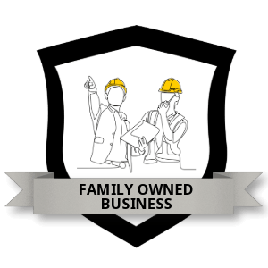 family owned business badge